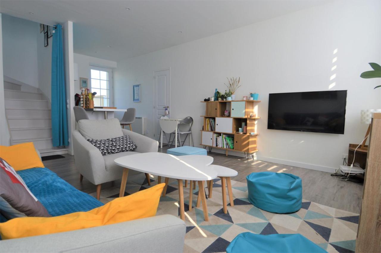 Appartement moderne avec terrasse à 500m de la mer Courseulles-sur-Mer Eksteriør bilde